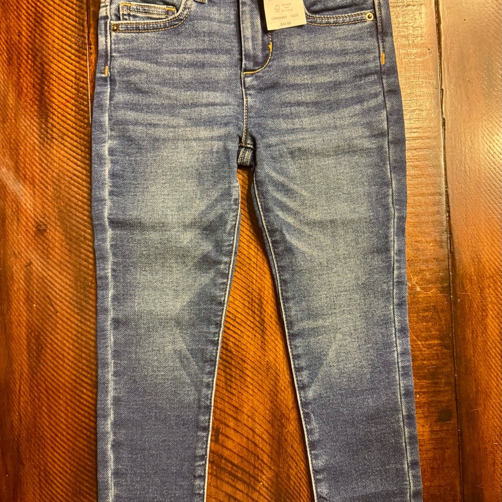 J. Crew Blue Slim Jeans with Natural Fading